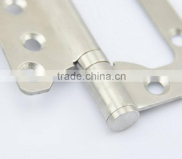 Durable hot sale flush mount door hinges
