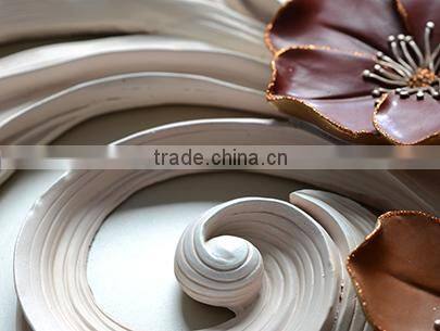 2015 Brilliant Modern Preservation hand-painted abstract flowers