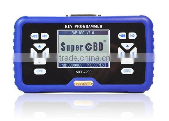 Work Via OBD2 auto car key programming machine for most all cars SuperOBD skp900 skp-900 skp 900 obd2 Auto key programmer