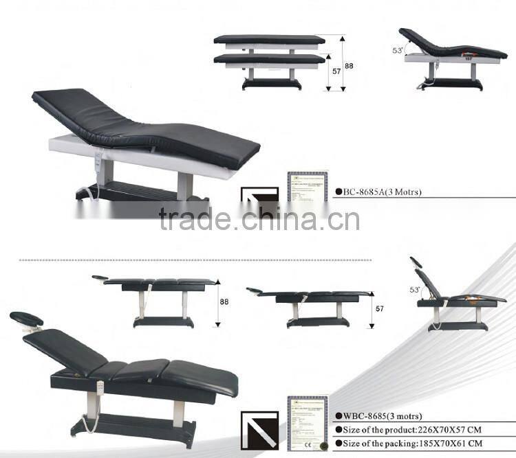 hotsale massage facial bed with one motor up down remote control BC-8684