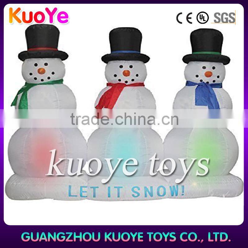 inflatable giant christmas ,inflatable christmas model,light up inflatable christmas