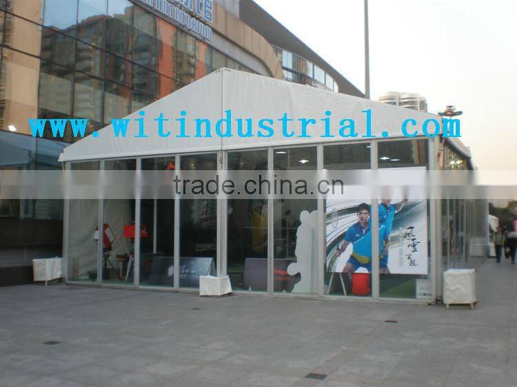 2015 waterproof aluminum glass tent
