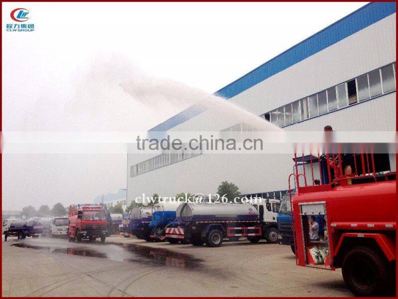 Ideal fireman 'partner' motor fire brigade vehicle/fire engine vehicle with water tanker