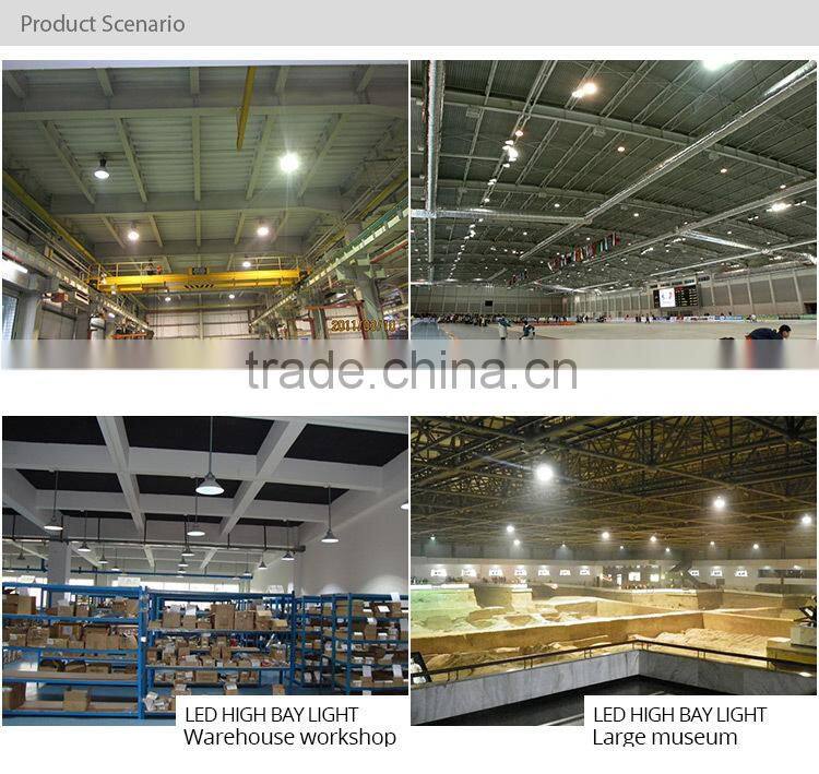 High lumen bridgelux 150w led high bay light dlc approved