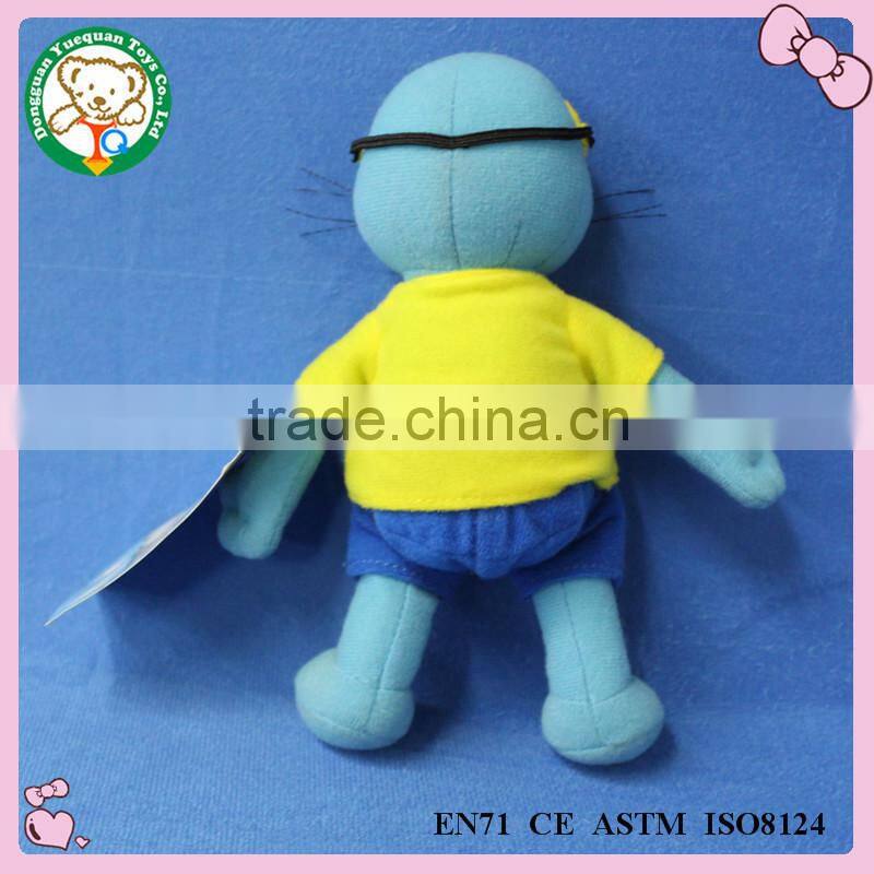 Cartoon movie sea animal toys plush Turtle glasses toys