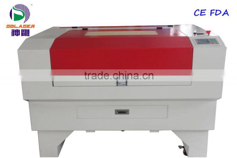 Made in china high quality co2 timber laser cutting machine