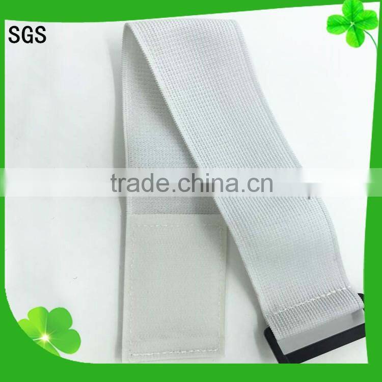 Nylon / Polyester elastic tape with hook and loop