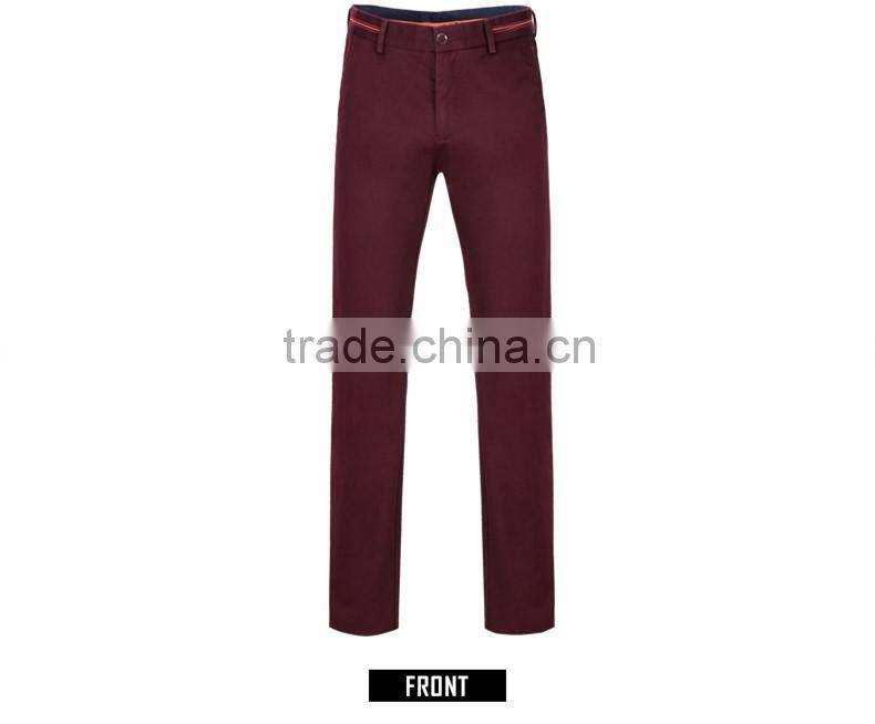 men's Straight trousers business pants warm woolen pants for business man