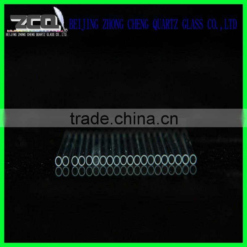 Popular Capillary Quartz Glass Tube With Cone Sharp On The Ends