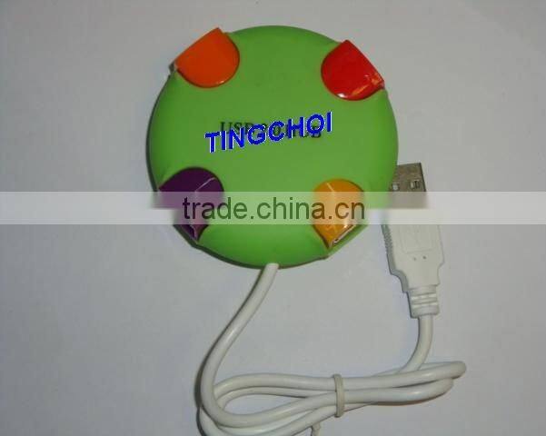 4 ports structure shape USB HUB
