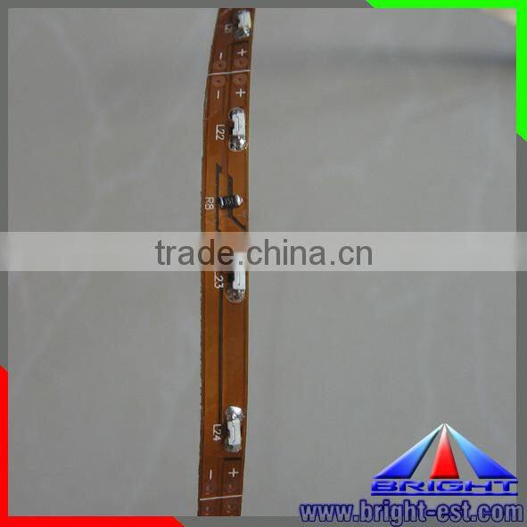 warm white 2500K led side strip, 335 chip led strip light, 8mm width led rope