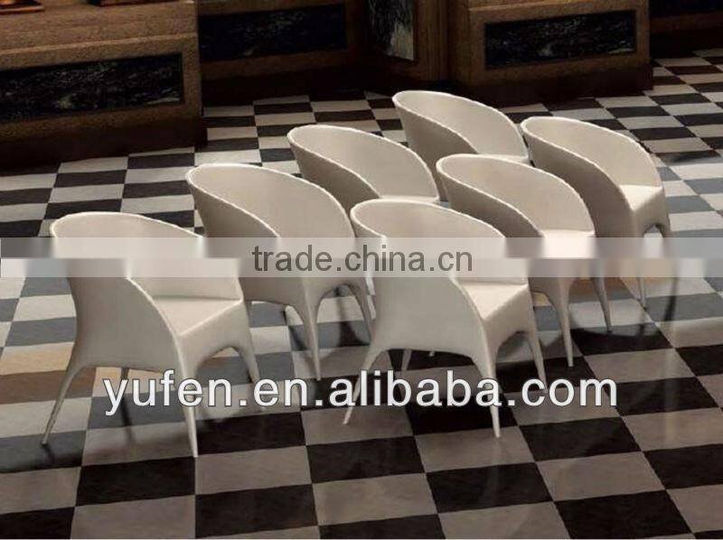 pe round rattan chair/dining room chair