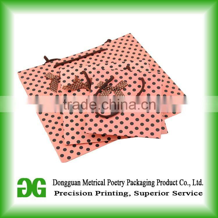 Boutique product OEM price portable custom shopping cheap kraft paper bag