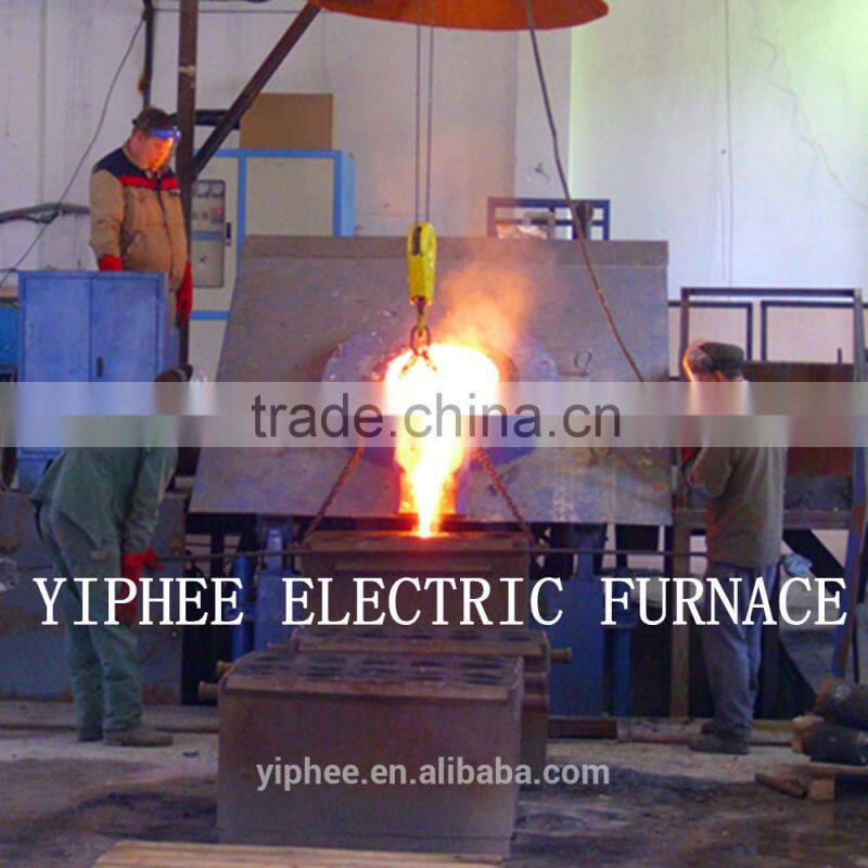 Hot sale!! 750kg 450kw iron/steel scrap melting furnace