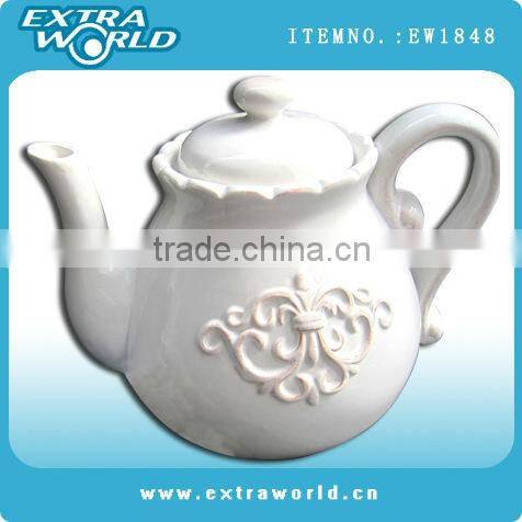spring flower ceramic milk jug