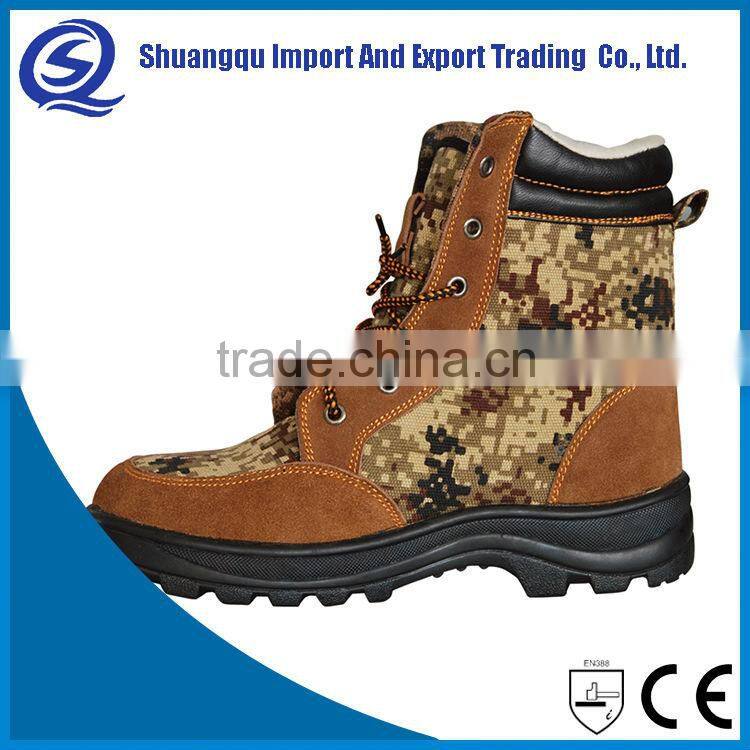 Anti-static groundwork safety man boots/yellow pvc boot