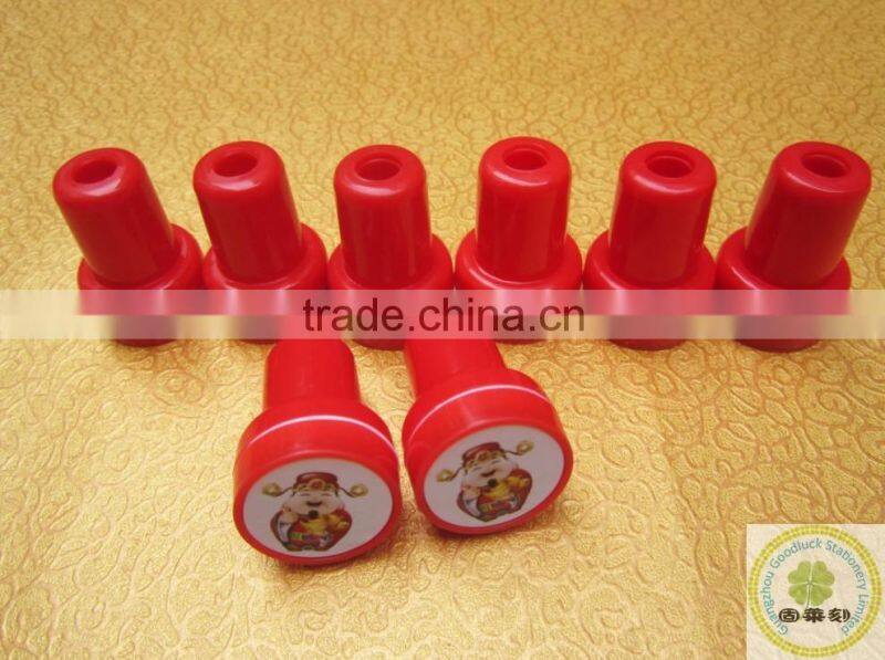Arar HD Round Model flash rubber stamp crystal handle
