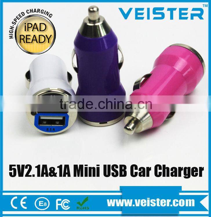 Premium dual usb port charging adapter for car