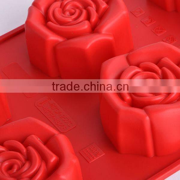 Silicone Rose Cake Mold