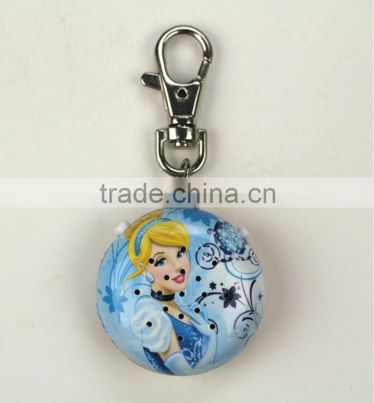 ABS plastic pre-record talking button Keychain For promotion gift