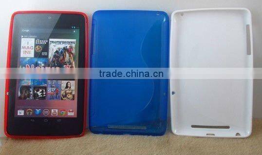 TPU Sline design case For google Nexus 7"