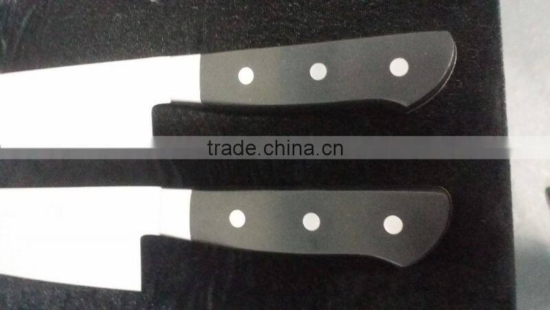 4 pcs kitchen knife set -Cooking Academy -ABS hanlde