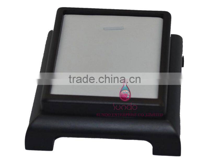 Four Leg Real Wood Pendant Tray Black