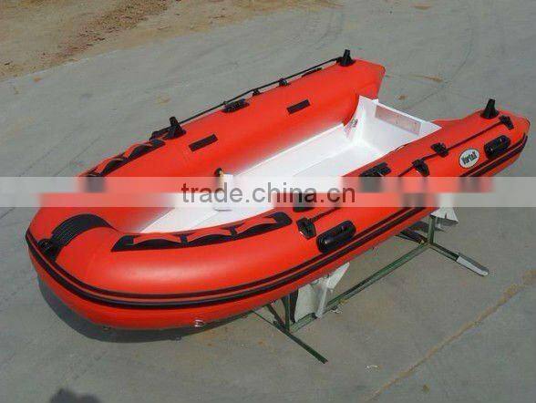 CE small fiberglass hull RIB330 boat for sale
