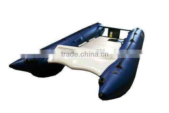 0.9&1.2mm PVC catamaran inflatable yacht