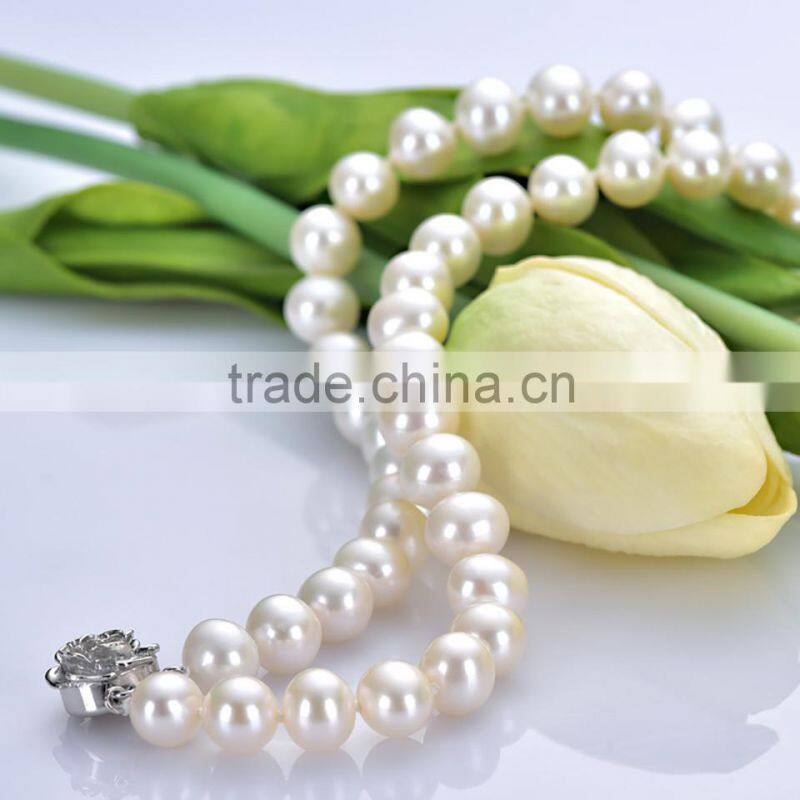 2016 two rows friendship bracelets with freshwater pearl natural freshwater pearl bracelet latest design