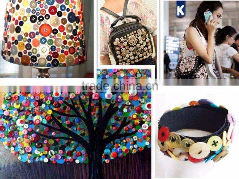 Coffee color resin suits button,decorative buttons