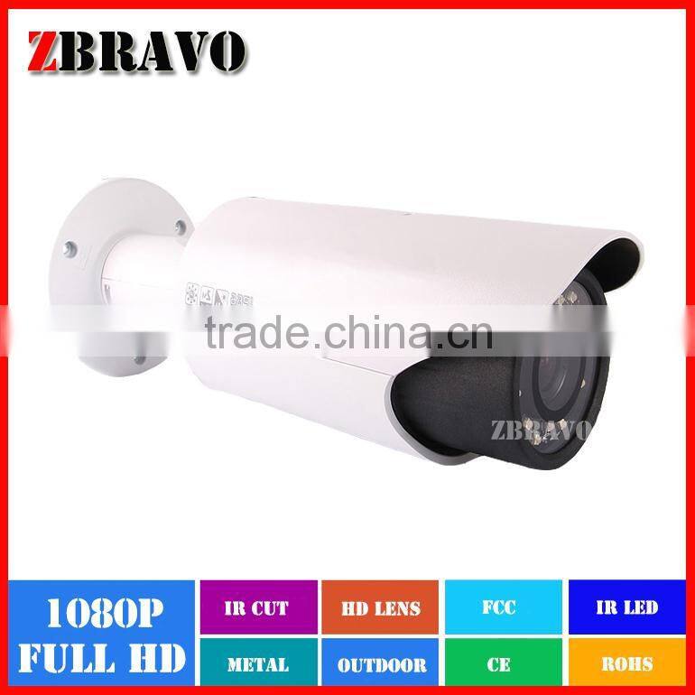 CCTV analog 2.0megapixel CVIcamera IP66 water proof HD CVI camera with IR filter