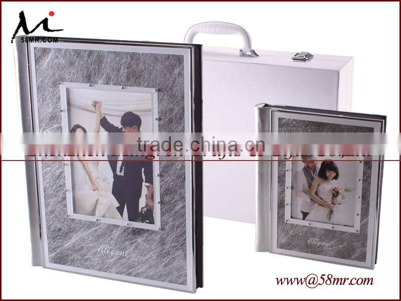 Nice Digital Wedding Photo Album Cover, Leather Acrylic Album Cover Design