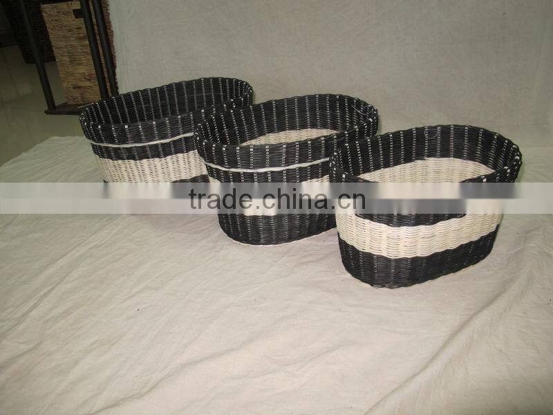 2015 New Product Rattan Basket For Home Decoration And Furniture