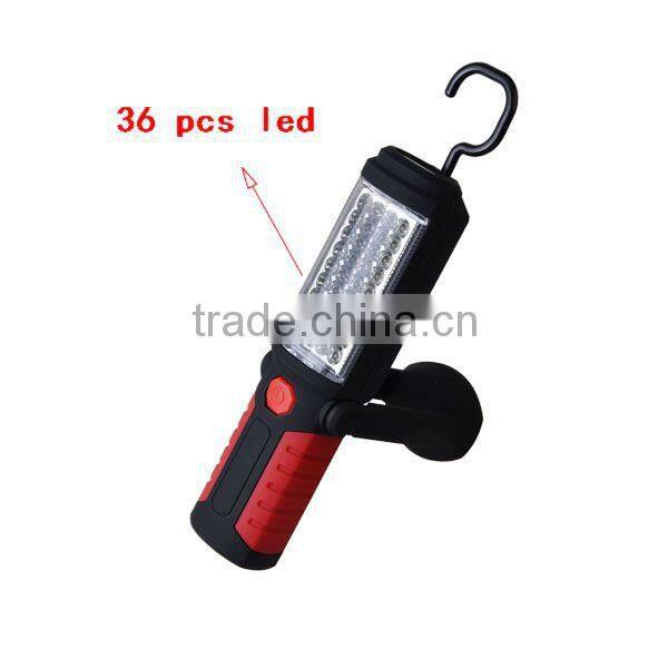 New Plastic Material AAA Battery Portable LED Work Light with Hook