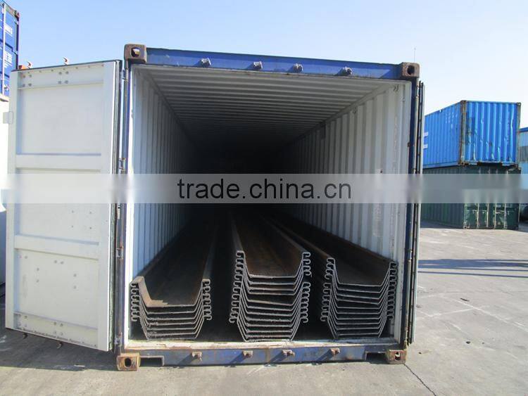 structural cold form steel sheet pile