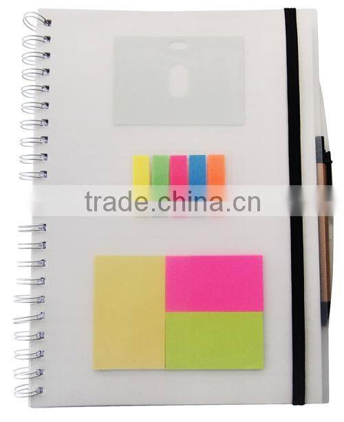 pillow shape eco notebook