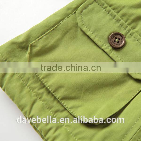 DB775 dave bella 2014 winter infant coat baby wadded jacket padded jacket outwear winter coat jacket boy winter coat