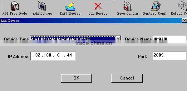 IP scrambler QAM modulator (TS IP/multicast gigabit in,4*DVB-C RF out)