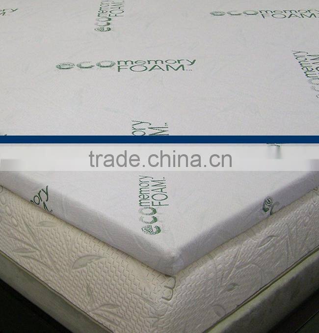 rolling memory foam topper