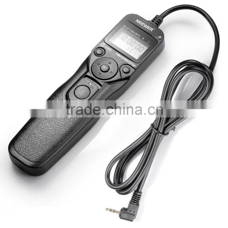 LCD Timer Shutter Release Remote Control for Canon 700D/T5i, 650D/T4i, 550D/T2i, 500D/T1i, 350D/XT, 400D/XTi, 1000D/XS, 450D/XSi