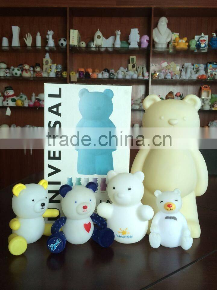 Novelty And Cute color changing LED night light easter bunny toy