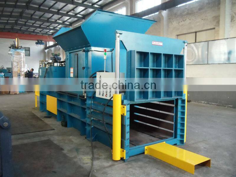 Good price with CE certificate horizontal pet bottle baler