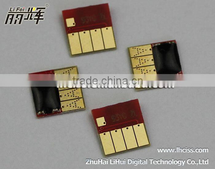 Zhuhai Lifei show ink level reset chip for Hp932/933 for Hp7612 printer