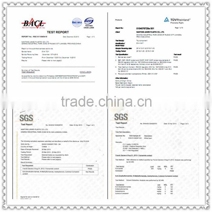 Hot Sell High Quality EVA floor puzzle mat Children