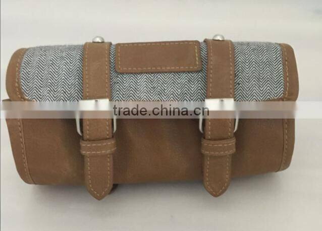 2015 high quality fashion pu leather saddle bag bike bag