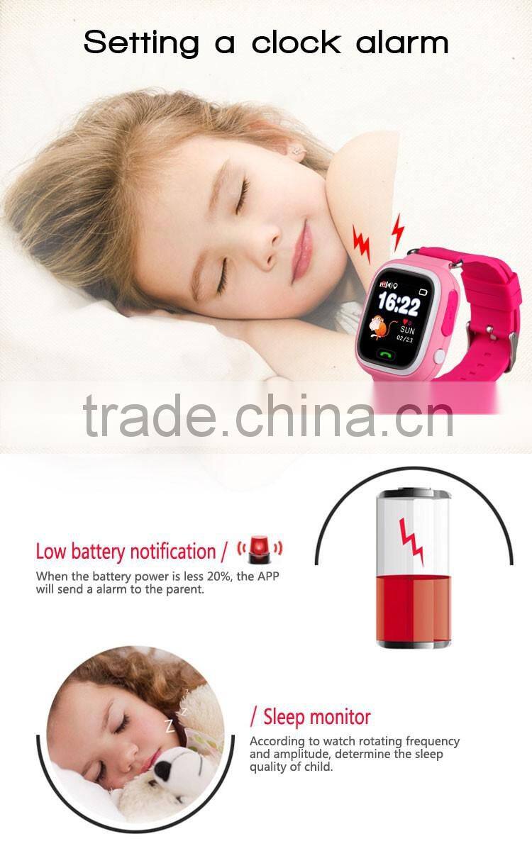 New Products 2016 Children/Kids Safe GPS Tracking Watch Device