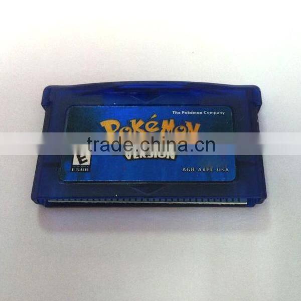 High Quality 2014 hot selling for gba games for gba cards Pokemon emerald