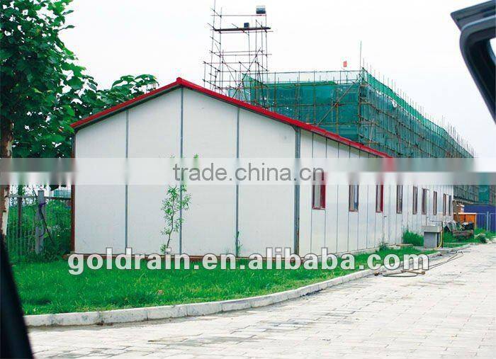 prefabricated steel structure of sandwich panel