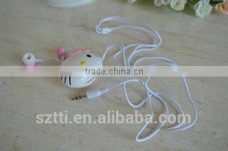hot selling high quality cartoon earphones from China